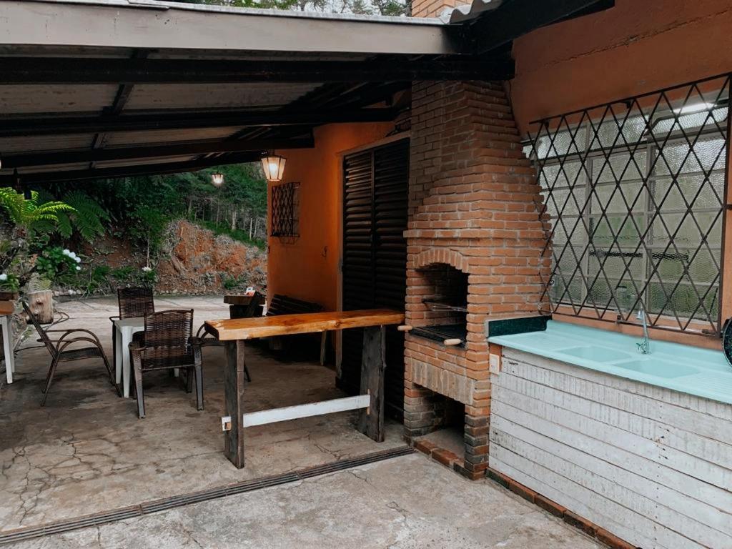 Casa Em Campos Do Jordao - 3 Quartos, Com Churrasqueira Екстер'єр фото